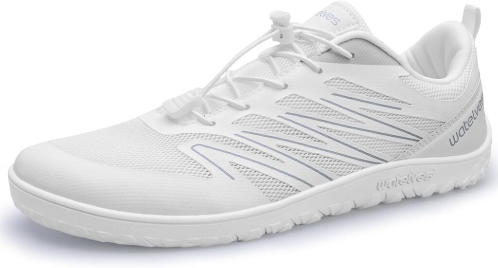 WateLves Barefoot Shoes Men Women Wide Width Minimalist Zero Drop Shoes Trail Running Walking Sneakers