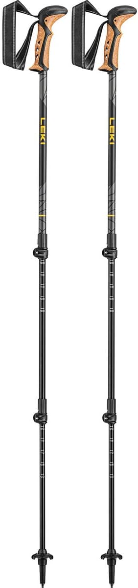 LEKI Khumbu Lite Aluminum Adjustable Lightweight Walking Poles for Trekking & Hiking