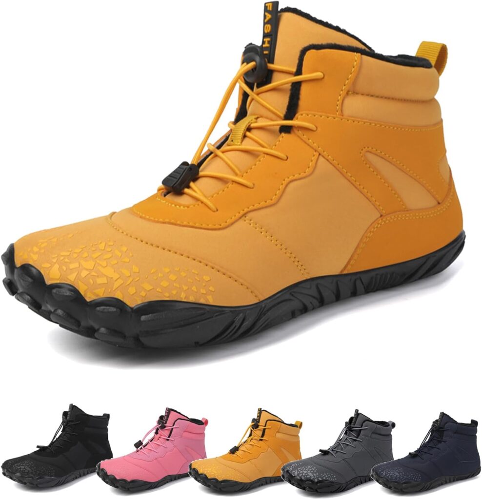 Hike Barefoot Shoes, Winter Summer Wide Toe Barefoot Shoes Footwear for Women Men