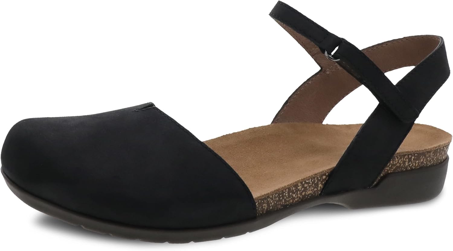 Dansko Rowan Sandal for Women - Memory Foam and Cork Footbed for Comfort and Arch Support - Lightweight Rubber Outsole for Long-Lasting Wear - Versatile Casual to Dressy Footwear