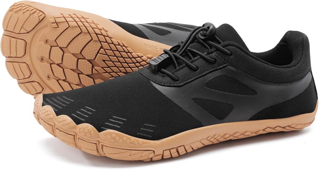 Grand Attack Barefoot Shoes Women Wide Toe Box Zero Drop Wrestling Weightlifting Gym Fitness Shoes Breathable Lightweight