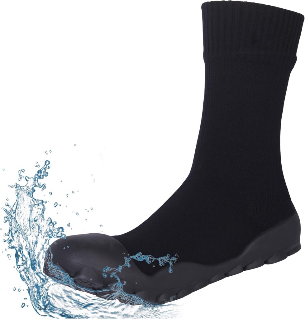 RANDY SUN Waterproof Minimalist Barefoot Sock Shoes for Women and Men, Lightweight Water Shoes with Wide Toe Box