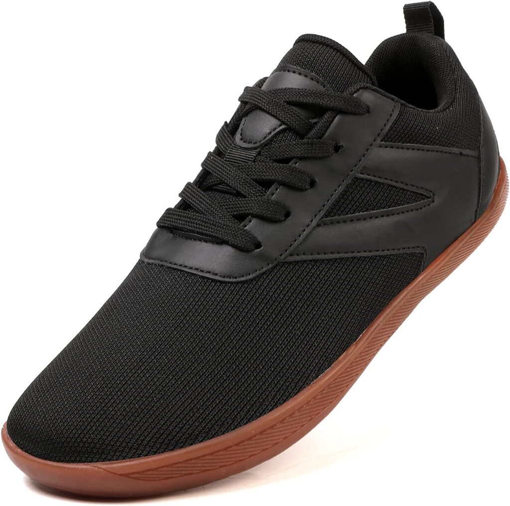 Men's Women's Wide Minimalist Toe Box Walking Shoes,Zero Drop Sole,Bar...