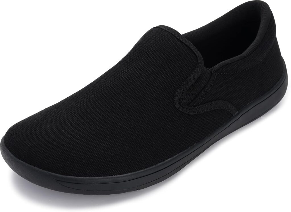 WHITIN Men's Wide Toe Box Slip on Barefoot Shoes | Minimalist Sneakers | Zero Drop Sole