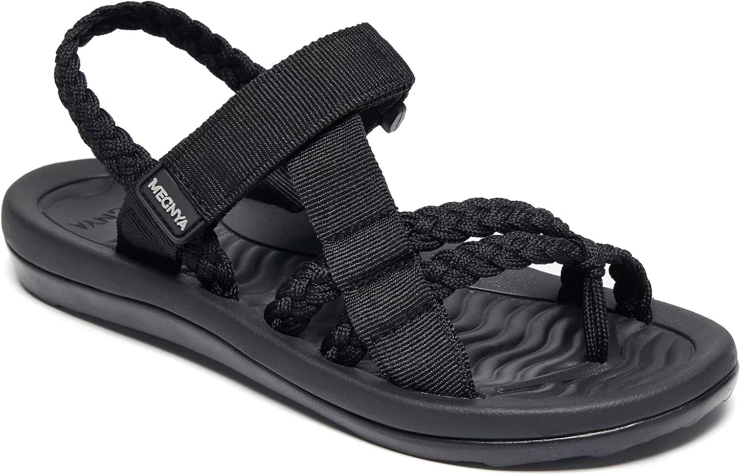 MEGNYA Hiking Sandals for Womens, Comfortable Walking Flip Flop Sandal...