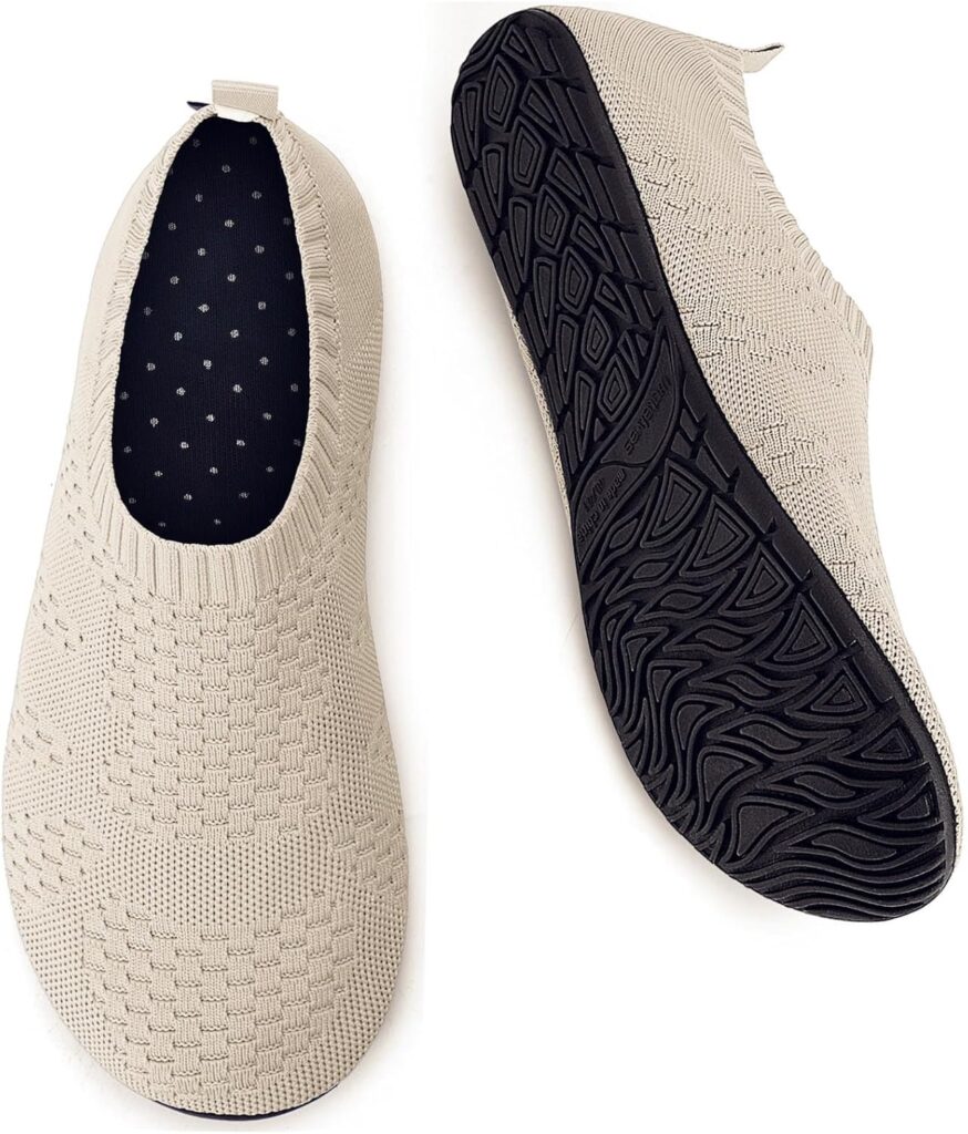 WateLves Barefoot Water Shoes for Women Men Travel Slippers Socks House Shoes Quick-Dry Aqua Socks for Beach Swim Pilates Yoga Dancing Camping Must Haves