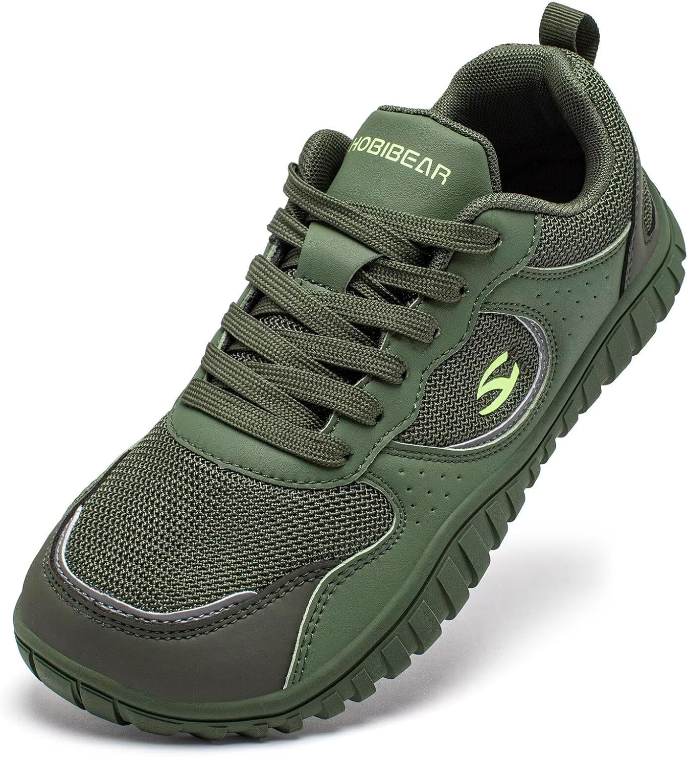 HOBIBEAR Mens Barefoot Shoes | Wide Toe Box | Comfortable Outdoor Sneaker