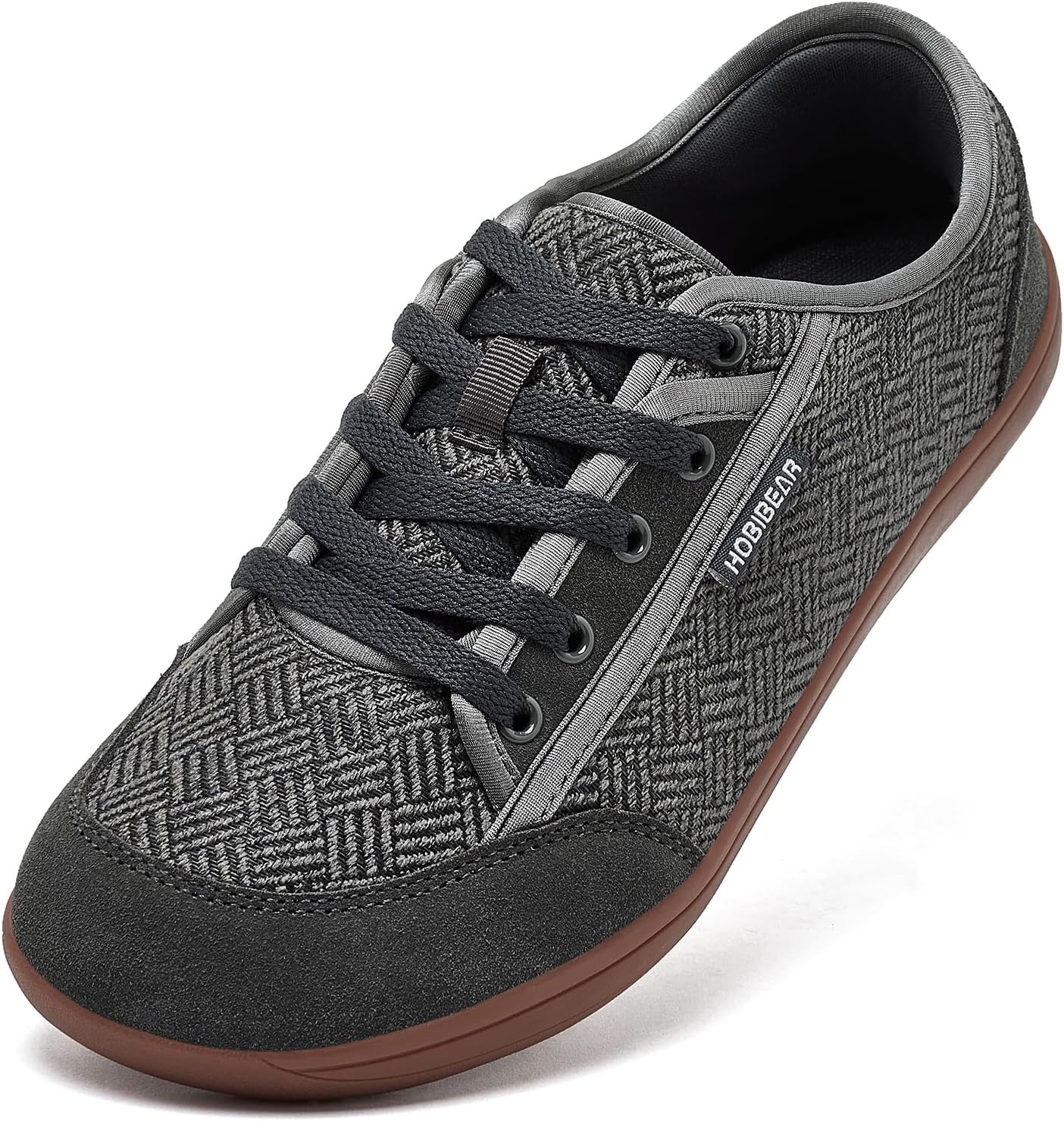 HOBIBEAR Barefoot Shoes for Women Men Zero Drop Sole Wide Toe Box Walking Sneakers